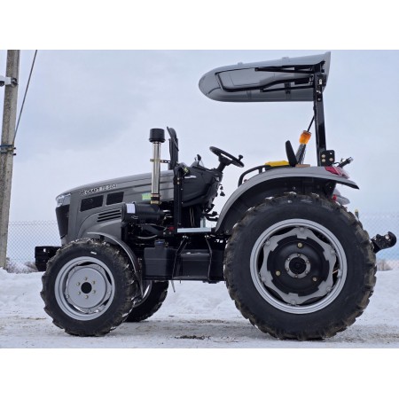 Трактор СКАУТ ТЕ-504 RX із реверсом, козирком, збільшена вага, примусова гідравліка, Євронавіска на гаках